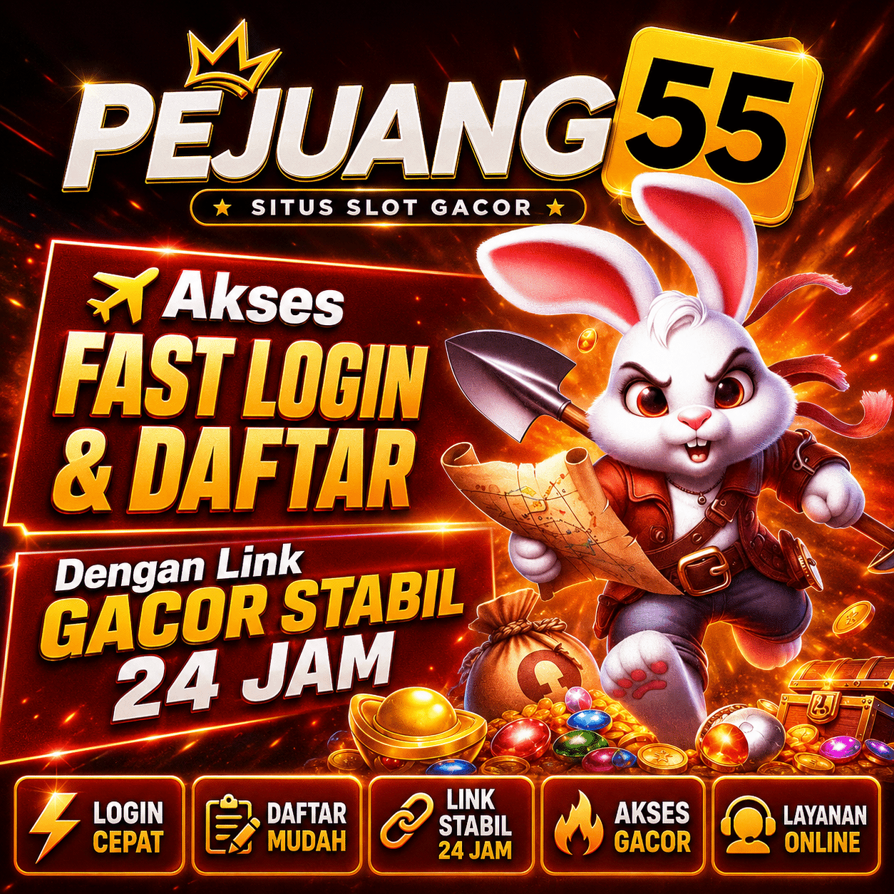 PEJUANG55 ✈️ Akses Fast Login & Daftar Dengan Link Gacor Stabil 24 jam