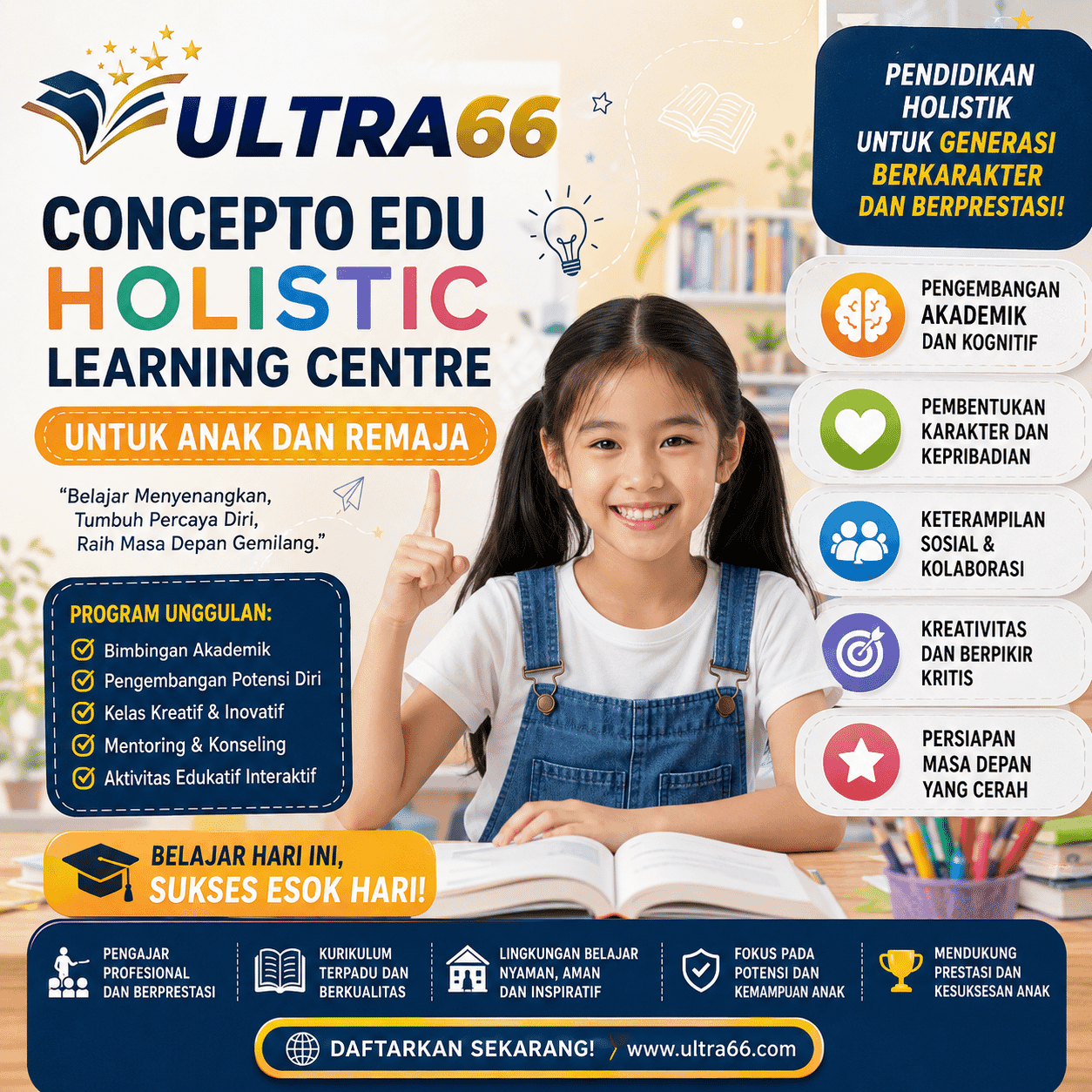 ULTRA66 | Concepto Edu Holistic Learning Centre untuk Anak dan Remaja - WooCommerce eCommerce